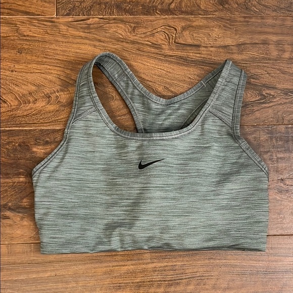 Nike Other - Nike Women's Swoosh Dri-Fit Racerback Sports Bra Gray Size Medium.